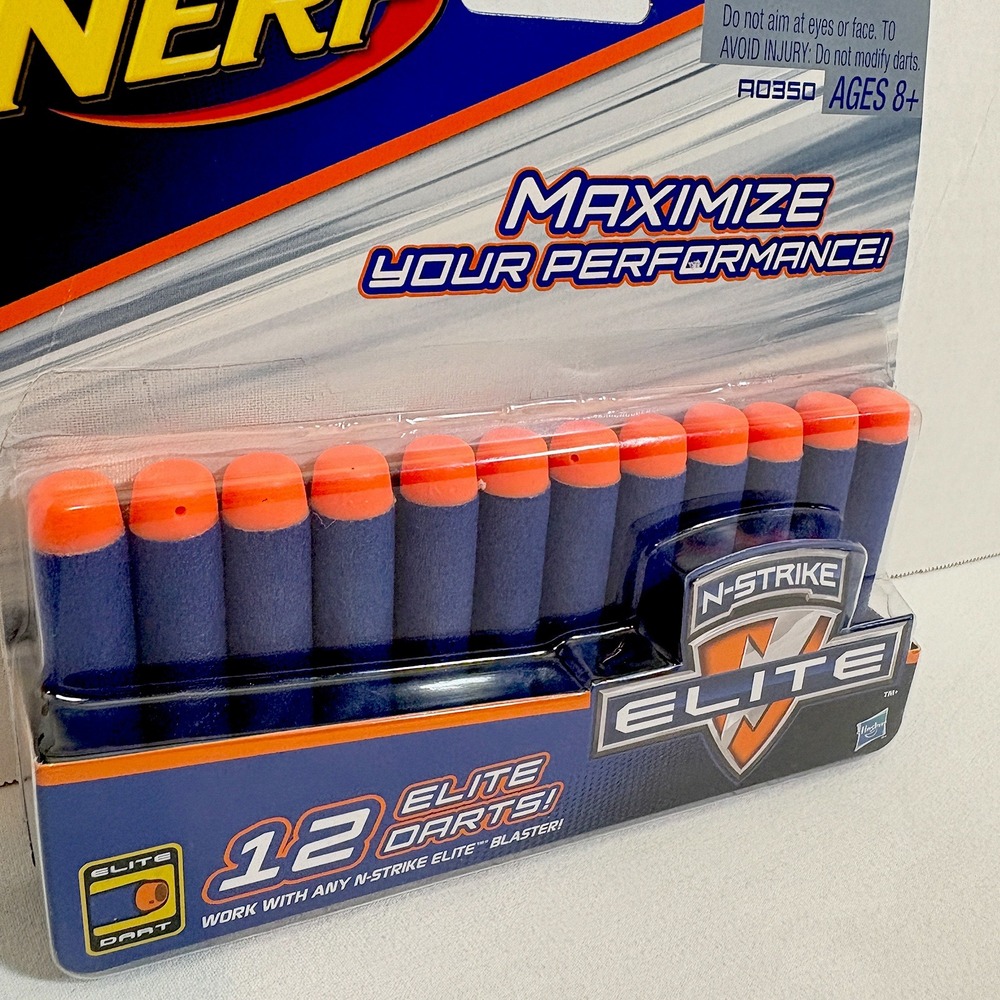 Nerf N-Strike Elite 12 Dart Refill Pack Brand New Sealed - Picture 3 of 9